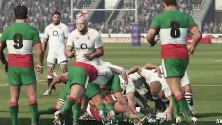 Rugby Challenge 4 gameplay Leicester Tigers vs Gloucester  Gallagher Premiership Rugby 2024 [upl. by Alfred111]