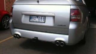 08 VE SS UTE SOUND CHECK FITTED WITH XFORCE CAT BACK [upl. by Nylodam293]