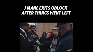 J Mane Exits OBlock after Things Went Left [upl. by Yakcm819]