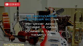 TOMMY RICCIO★MA COMME SI A GUERRA★KARAOKENEW VERSION [upl. by Arda]