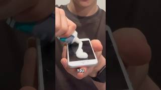 Can Toothpaste fix a cracked phone hack lifehacks hacker hacks phone iphone apple wow [upl. by Dlanor]