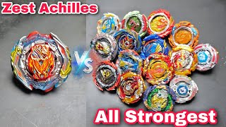 Zest Achilles Vs All Strongest  INSANE 100 WINING RATE [upl. by Bartolome]