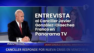 Canciller GonzálezOlaechea sobre elecciones Venezuela en Panamericana TV  040824 [upl. by Sibylla]