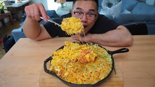 PREMIUM LOBSTER MAC amp CHEESE RECIPE  MUKBANG [upl. by Ranee]