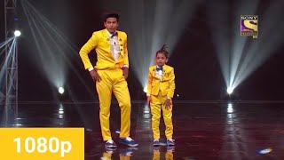 tusharshetty95 and Tejas verma badtameezdil song1080p  super dancer chapter 3 episode 12 [upl. by Ygiaf]