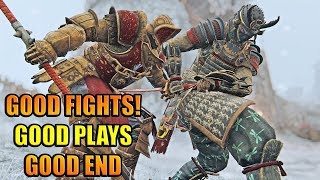 GOOD FIGHTS  Good Plays  Good End For Honor [upl. by Minabe]