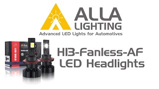 H13 9008 Fanless LED Headlights Bulbs High Low Beam Conversion Kits [upl. by Alecia]