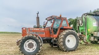 Fiatagri 16090 amp Pichon 24500L [upl. by Nahta708]