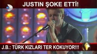 Justin Bieber Şaşırttı  Türk Kızları Ter Kokuyor [upl. by Ahlgren]