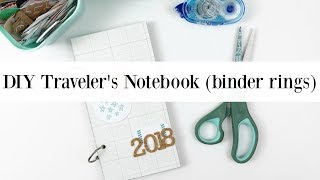 DIY Travelers Notebook Binder Rings [upl. by Delgado303]