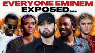 Every Diss On Eminem’s New Album FULLY Explained… [upl. by Darcee641]