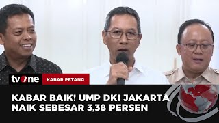 UMP DKI Jakarta 2024 Naik Menjadi Rp5067381  Kabar Petang tvOne [upl. by Katusha]