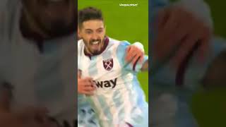 Lanzini scores “superb solo effort” vs crystal palace 💥🚀 [upl. by Flip651]