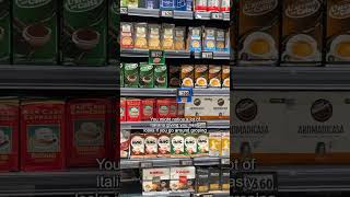 Tips for Grocery Shopping in Italy Day 53  75 Days of Italy Travel Tips [upl. by Repsaj]