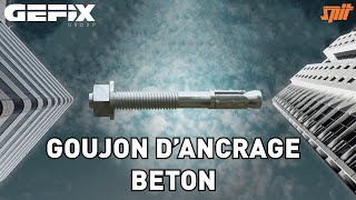 GOUJON DANCRAGE BETON by GEFIX GROUP [upl. by Schroeder]