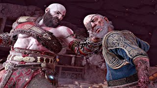 God of War 5 Ragnarok  ODIN Vs Kratos Boss Fight amp Death Scene PS5 4K 60FPS Final Boss [upl. by Blankenship]