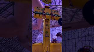 Frog Hopper ride at Adventuredome Circus Circus hotel Casino [upl. by Ynnavoeg]