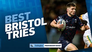 The Best Bristol Tries of the Season  Gallagher Premiership 202324 [upl. by Samantha]