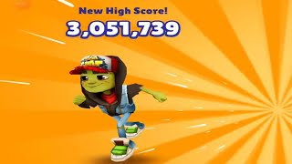 SUBWAY SURFERS GAMEPLAY PC HD P919 Istanbul all character Zombie Jake Special Surfer  Friv4T [upl. by Trici]