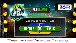 PERICULUM X CITY  CAMPEONATO SUPERMASTER DA ADVOCACIA  28092024 [upl. by Asirral]