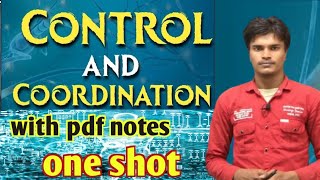 Control and Coordination one shot ।। class 10th Science chapter 6 ।। class 10th Biology chapter 2 [upl. by Fanni]