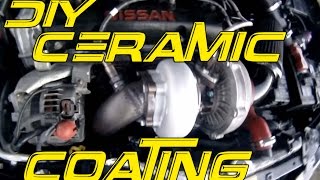 DIY Exhaust Ceramic Coating  VHT Ceramic paint [upl. by Aitnwahs66]