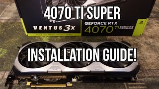 RTX 4070 TI SUPER installation guide everything you need to know about the 12vhpwr cable [upl. by Arhsub685]