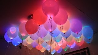 Amazing HELIUM Quality LED Balloons [upl. by Shreve]