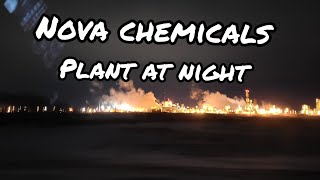 NOVA CHEMICALS PLANT AT NIGHT [upl. by Artemahs882]