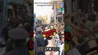 New York Liberty WNBA Championship Parade  Oct 24 2024 breakingnews nyc [upl. by Letnwahs402]