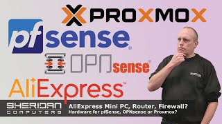 AliExpress Mini PC Hardware pfSense  OPNsense for RoutersFirewalls [upl. by Yenreit]