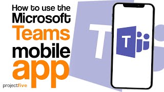 Microsoft Teams using the phone app [upl. by Aeduj]