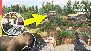 My most DETAILED habitat yet Capybara  Tiguidou Zoo Episode 19  Planet Zoo [upl. by Monahon]