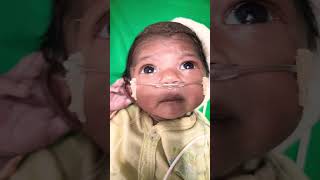 Cute little baby boy  admission  in NICU  viral short video [upl. by Rollo]