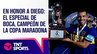 EN HONOR A DIEGO 🔟 EL ESPECIAL DE BOCA CAMPEÓN DE LA COPA MARADONA 🏆 [upl. by Yesima]