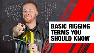 Basic Rigging Terms You Should Know [upl. by Muncey]