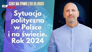 CZAT na żywo  22122023  sytuacja polityczna na świecie rok 2024 [upl. by Conall]