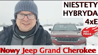 Motodziennik test  nowy JEEP GRAND CHEROKEE 488 tysięcy złotych [upl. by Enoch461]