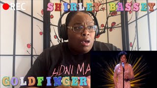 SHIRLEY BASSEY  GOLDFINGER REACTION [upl. by Labanna]