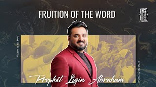 Fruition of the Word  Prophet Ligin Abraham  HisNearness Dombivli [upl. by Maillij]