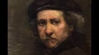 Portrait Painting Tutorial  Rembrandt Master Copy [upl. by Eelrebma]