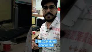 JEE Main 2024 Dates Announced  NEET 2024 Dates Announced  Confirm jee jee2024 iiit neet2024 [upl. by Chace]