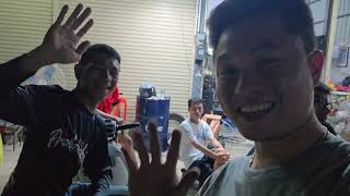 BUILDING A NEW 350cc DRAG BIKE PART 2  MEETING BANK BOON HO [upl. by Salem807]