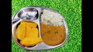 Jeera rice and dal fry recipe in hotel style  new vlog how to make dal fry at home [upl. by Janus152]