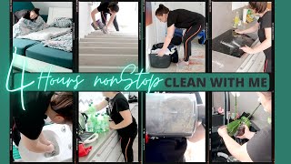 XXL Clean with me  4 Hours nonStop Cleaning 4 Stunden Aufräumen Aufräum Motivation  160 qm2 [upl. by Sucramrej]