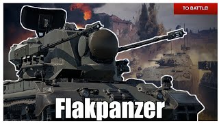 Best German Flakpanzer  Gepard War Thunder Mobile [upl. by Colyer]