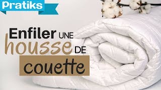 Super méthode pour enfiler sa housse de couette facilement [upl. by Ezzo340]