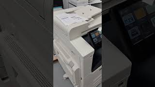 Repossessed Xerox Versalink C7025 in action tested for a customer [upl. by Yenffit]