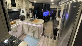 Interior Tour 2020 Jayco Seismic 4113 Toy Hauler 73000 [upl. by Nollat]