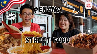 Penang Presgrave Street Food Tour With hungrypenanglang And leftbiejojo [upl. by Rexanna673]